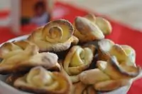 Творожные розочки