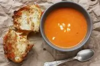 Суп-пюре из тыквы со сливками