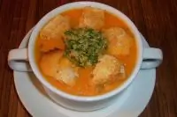 Томатный суп с оливадой