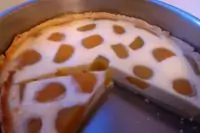 Абрикосово-творожный пирог