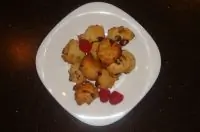 Печенье с сушеным инжиром и вяленой клюквой