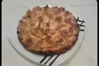 Ванильный корж с ягодами