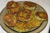 Овощные медальоны с грибами