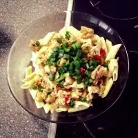 Паста с соусом альфредо