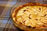 Тарт татен с яблоками из слоеного теста