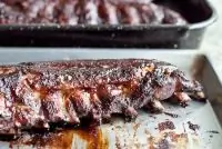 Свиные ребра в китайском соусе барбекю