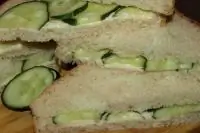 Сэндвич с огурцами по английски