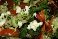 Салатный микс с моцареллой