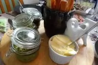 Чиабатта с тремя итальянскими соусами