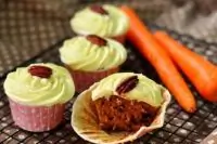 Овсяные мини-маффины с морковью и свеклой