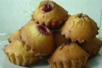 Кексы с вишней