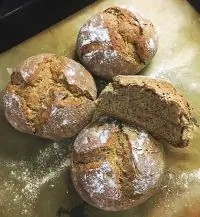 Бездрожжевой масала-хлеб