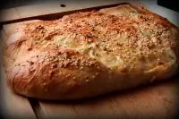 Пирог ароматный с сыром и творогом