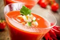 Летний свежий гаспачо