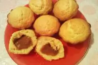 Кексы со сгущенным молоком