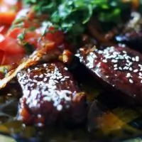 Свинина в глазури по нюрнбергски