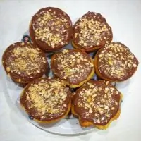 Маффины со смородиной