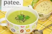 Суп-пюре из цукини с петрушкой