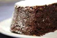 Миндально-шоколадный торт