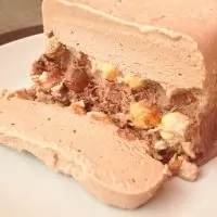 Семифреддо с фундуком и шоколадом