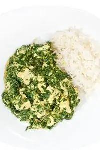 Палак панир с пряностями