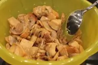 Ризотто с белыми грибами и трюфельной пастой