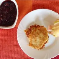 Оладьи из яблок