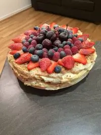 Торт «Наполеон» с заварным кремом