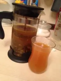 Облепиховый чай с имбирем