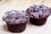 Финансье с черникой