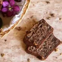 Банановый хлеб с грецким орехом