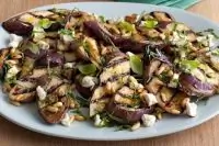 Баклажаны с кунжутной пастой