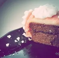 Шоколадный торт с джемом