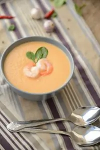 Крем-суп с рыбой в мультиварке