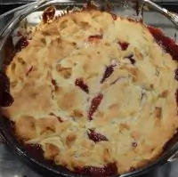 Сливовый коблер