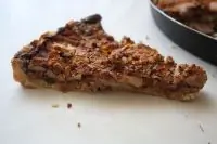 Яблочно-шоколадный пирог