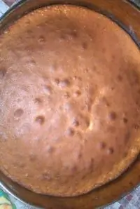 Ягодное желе с нежным коржом