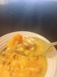 Рисовая каша с тыквой