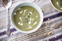 Крем-суп со шпинатом в мультиварке