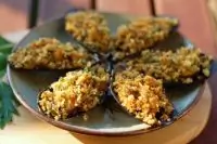 Мидии гратинованные