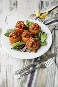 Фаршированные помидоры в мультиварке