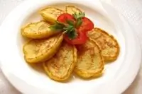 Тыквенные оладьи по индийски с карри и базиликом