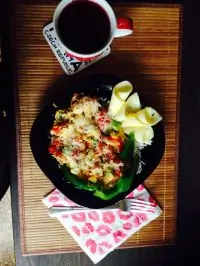 Испанский омлет с зеленым перцем