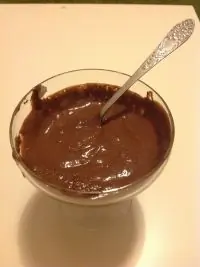 Легкий шоколадный крем