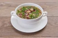 Суп из фасоли с цукини