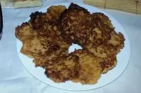 Морковно-яблочные оладьи