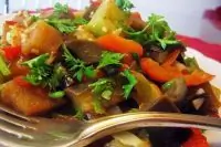 Ароматное овощное рагу с зеленью