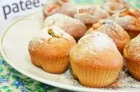 Кексы с ревенем