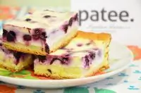 Чернично-сметанный пирог