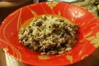 Рис с фаршем и итальянскими травами